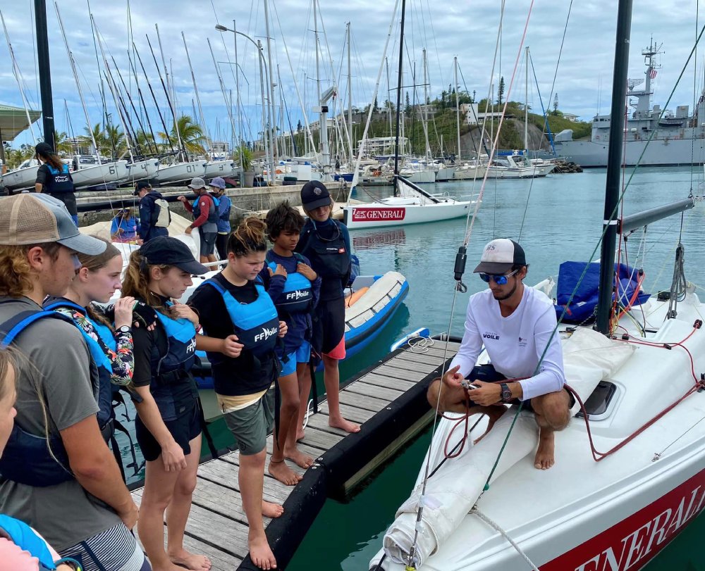 Le Trophée des jeunes marins se poursuit à Nouméa La Voix du Caillou